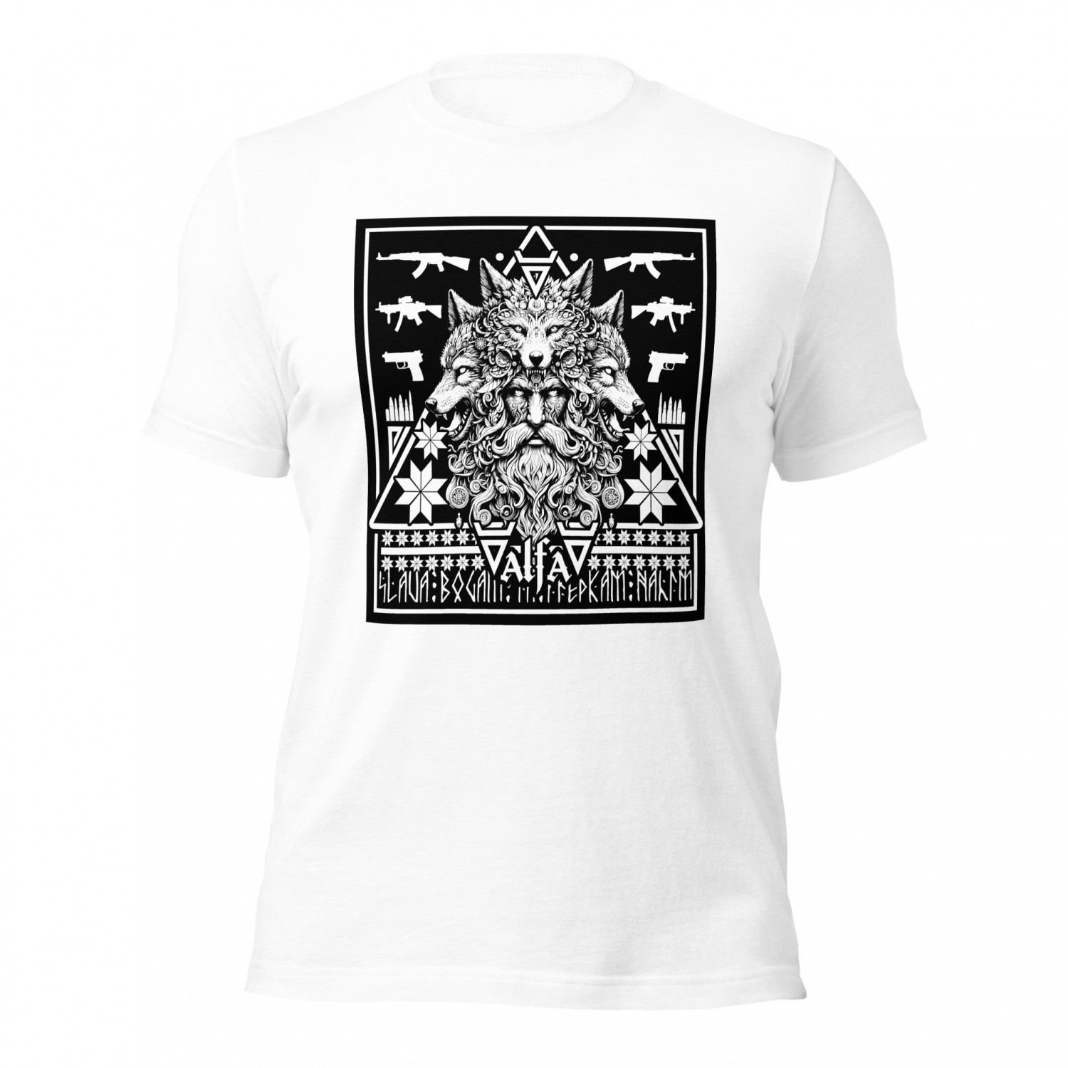Kup taktyczną koszulkę z bogiem Velesem
